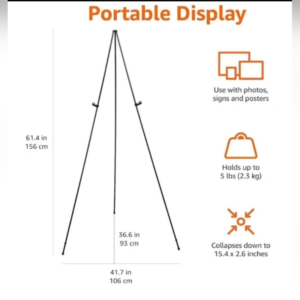 Portable Easel Display Stand